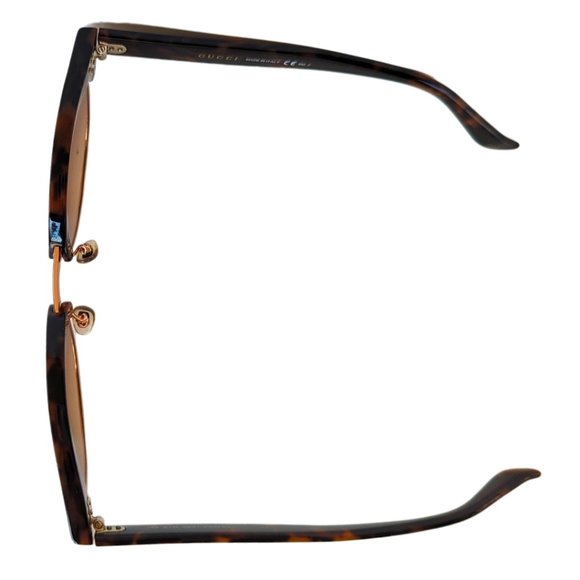 Gucci Round Havana Brown Tortoise shell Sunglasses & Case 4278/S LZUD8 5… - Picture 7 of 15